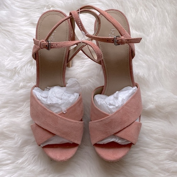 Botkier NY Plateau Suede Slingback Sandals - Picture 8 of 12